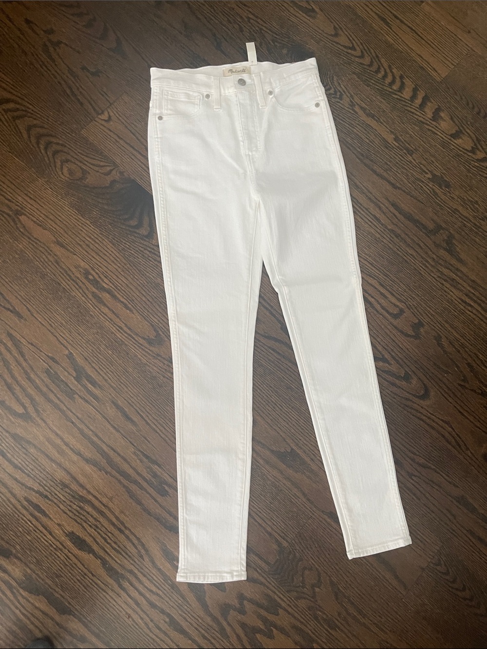 Madewell White Skinny Jeans - Women's